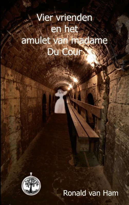 Vier vrienden en het amulet van madame Du Cour – Ronald van Ham – boek cover