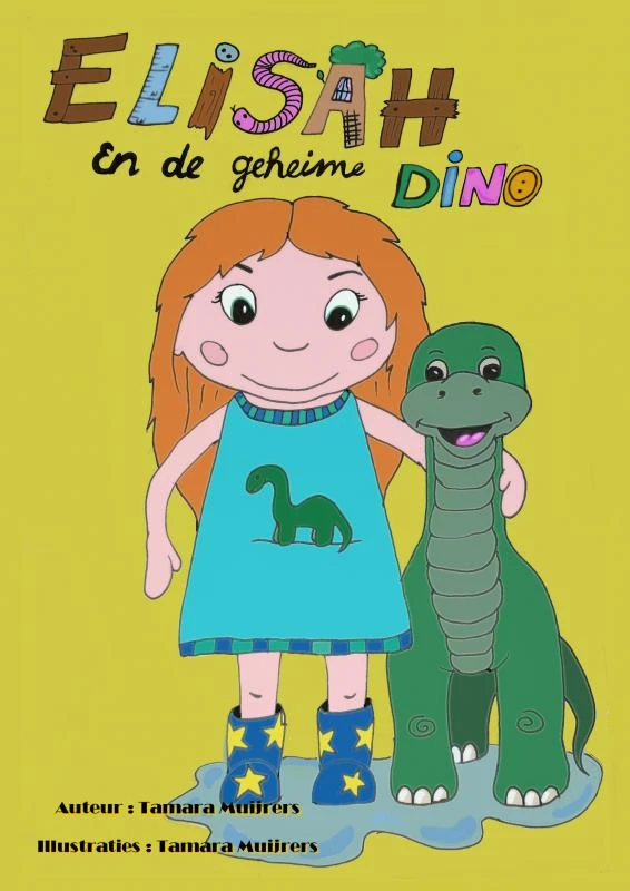 Elisah en de Geheime dino – Tamara Muijrers – boek cover