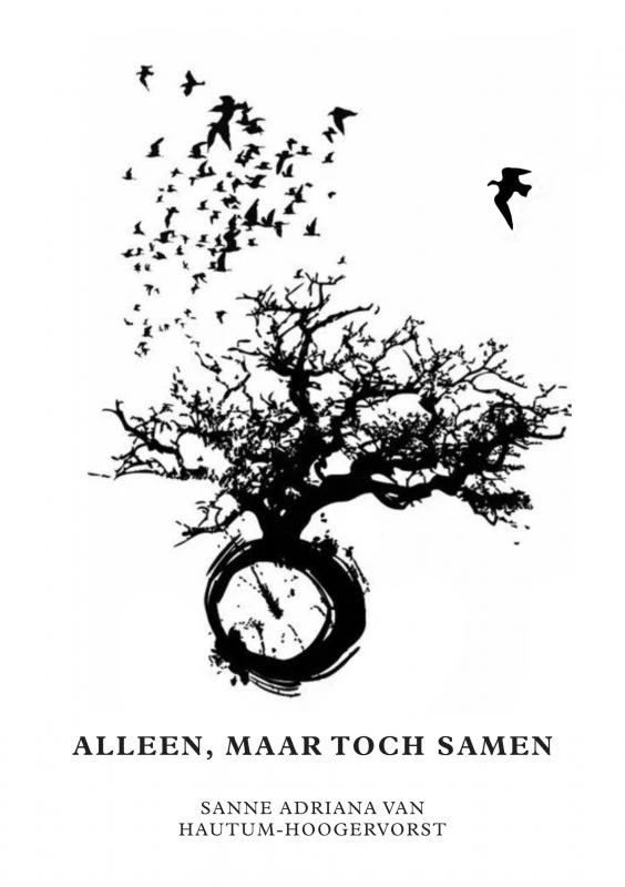 Alleen, maar toch samen – Sanne van Hautum-Hoogervorst – boek cover