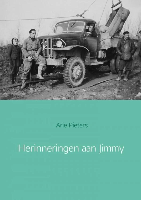 Herinneringen aan Jimmy – Arie Pieters – boek cover
