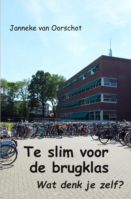 Te slim voor de brugklas – Janneke van Oorschot – boek cover