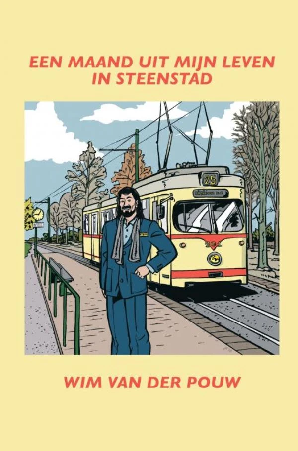 Een maand uit mijn leven in Steenstad – Wim van der Pouw – boek cover