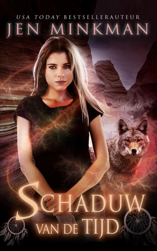 Schaduw van de tijd – Jen Minkman – boek cover