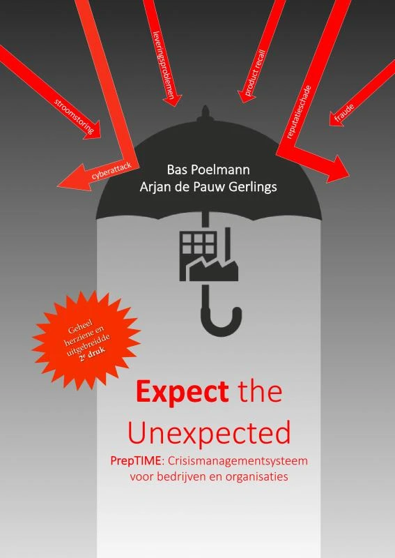 Expect the Unexpected – Bas Poelmann – boek cover