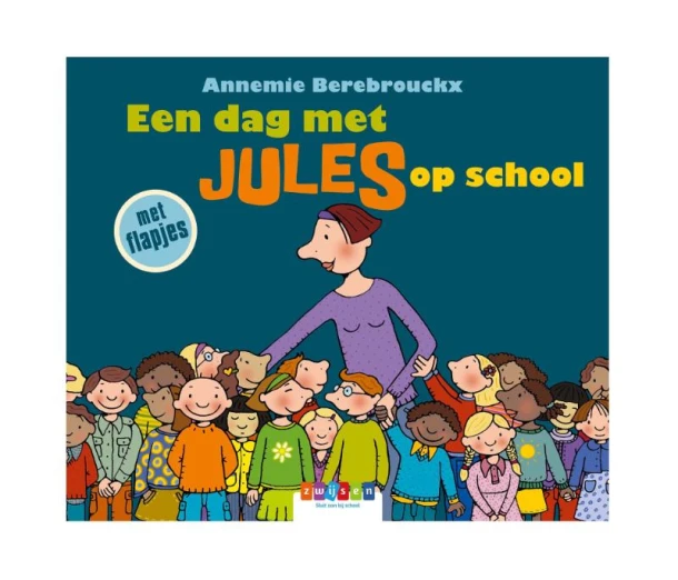 Een dag met Jules op school – Annemie Berebrouckx – boek cover