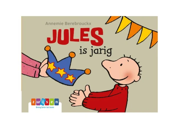 Jules is jarig – Annemie Berebrouckx – boek cover