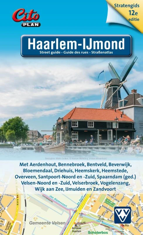 Citoplan stratengids Haarlem-IJmond – boek cover