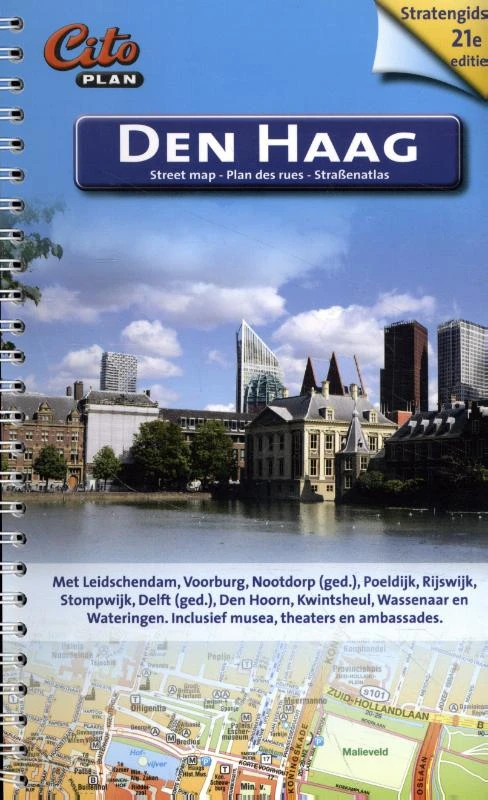 Citoplan stratengids Den Haag – boek cover