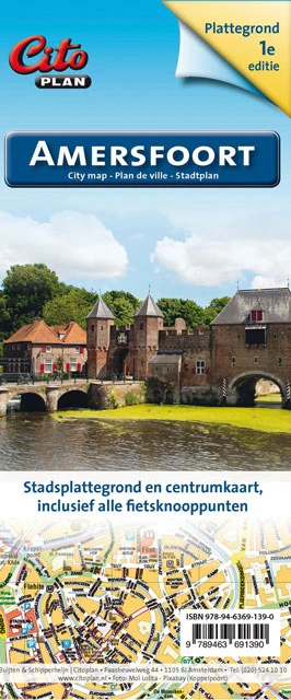 Citoplan stadsplattegrond Amersfoort – boek cover