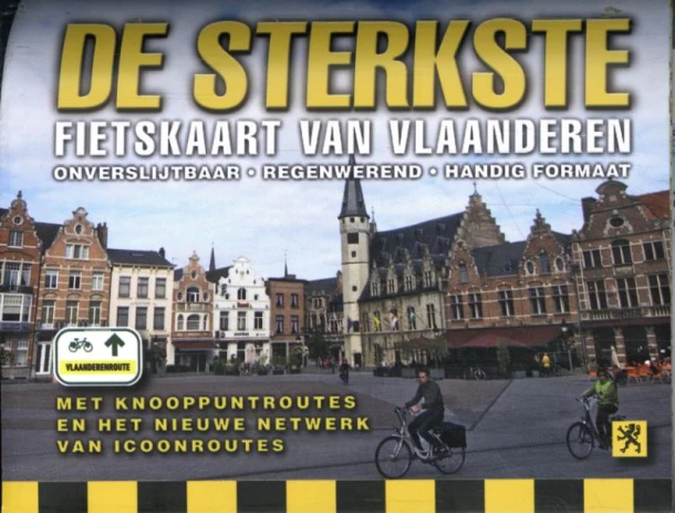 De sterkste fietskaart van Vlaanderen – boek cover