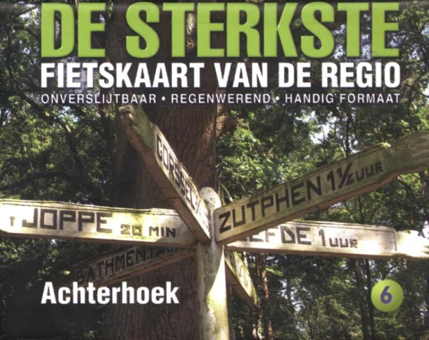 De sterkste fietskaart van de Achterhoek – boek cover