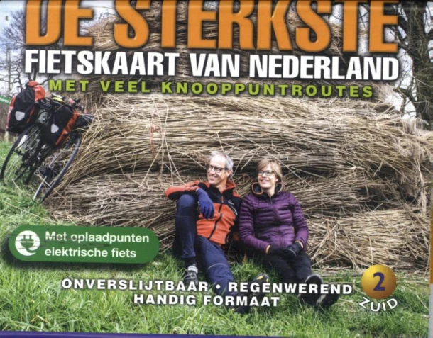 De sterkste fietskaart Zuid- en Midden-Nederland – boek cover