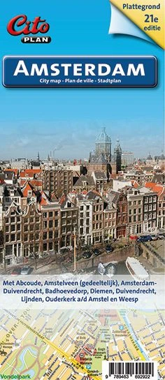 Citoplan stadsplattegrond Amsterdam – boek cover