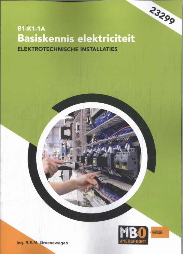 B1-K1-1A Basiskennis Elektriciteit – boek cover