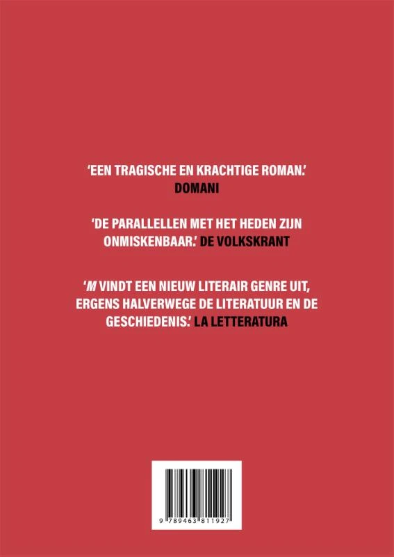 De laatste dagen van Europa – Antonio Scurati – boek cover