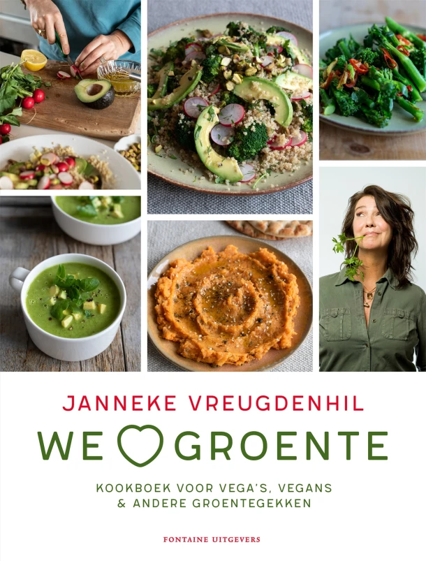 We love groente – Janneke Vreugdenhil – boek cover