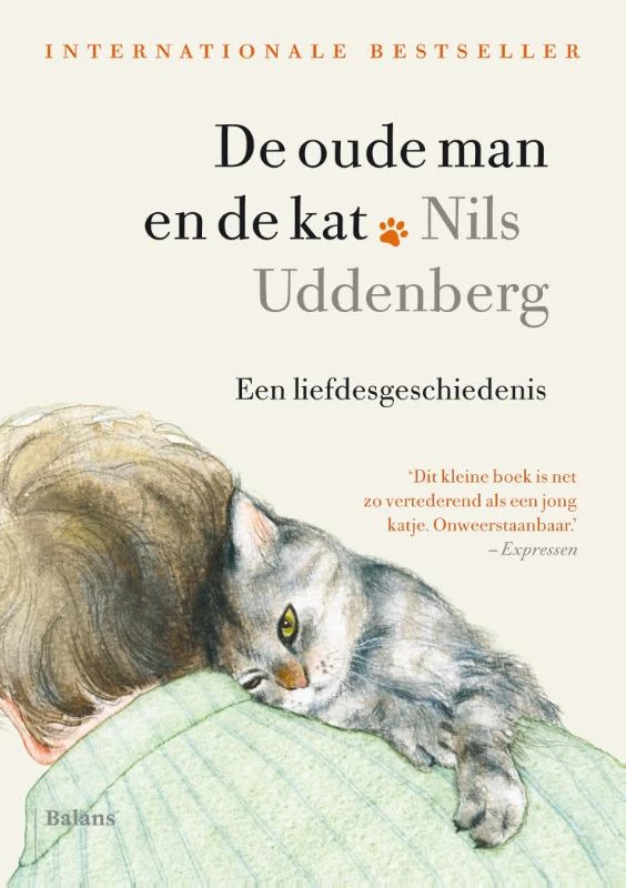 De oude man en de kat – Nils Uddenberg – boek cover