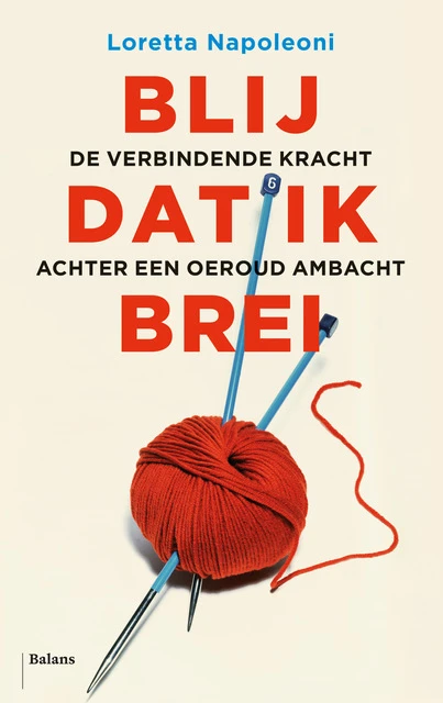Blij dat ik brei – Loretta Napoleoni – boek cover