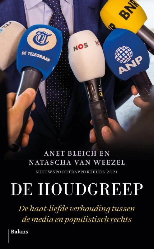 De houdgreep – Anet Bleich – boek cover