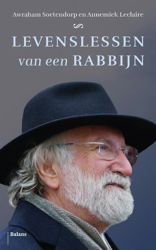 Levenslessen van een rabbijn – Awraham Soetendorp – boek cover