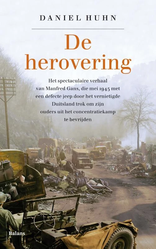 De herovering – Daniel Huhn – boek cover