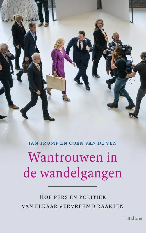 Wantrouwen in de wandelgangen – Jan Tromp – boek cover