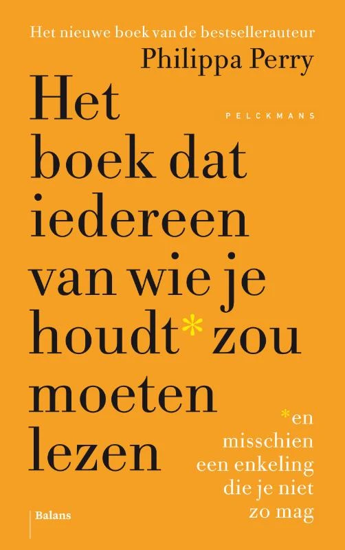 Het boek dat iedereen van wie je houdt zou moeten lezen – Philippa Perry – boek cover