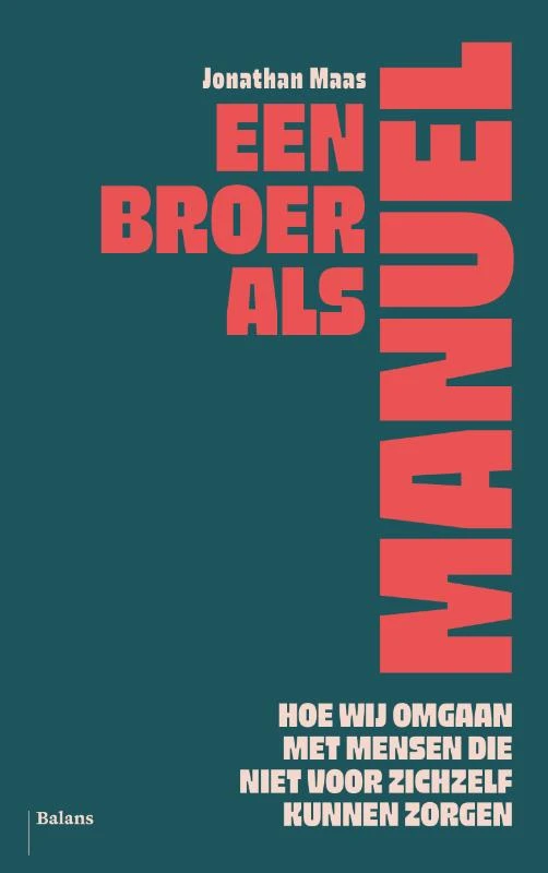 Een broer als Manuel – Jonathan Maas – boek cover