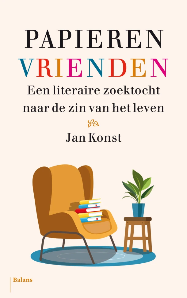 Papieren vrienden – Jan Konst – boek cover