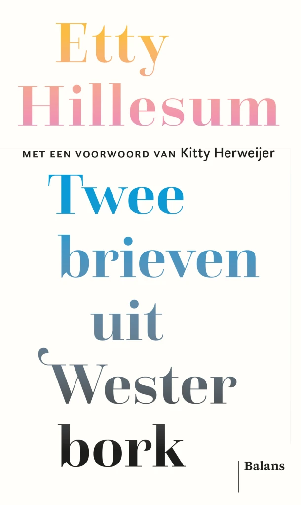 Twee brieven uit Westerbork – Etty Hillesum – boek cover