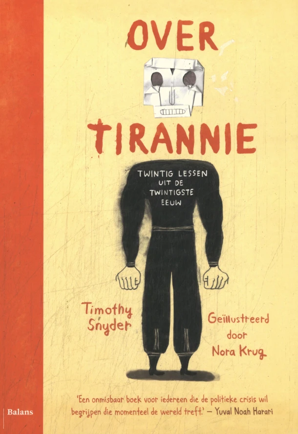 Over tirannie – Timothy Snyder – boek cover