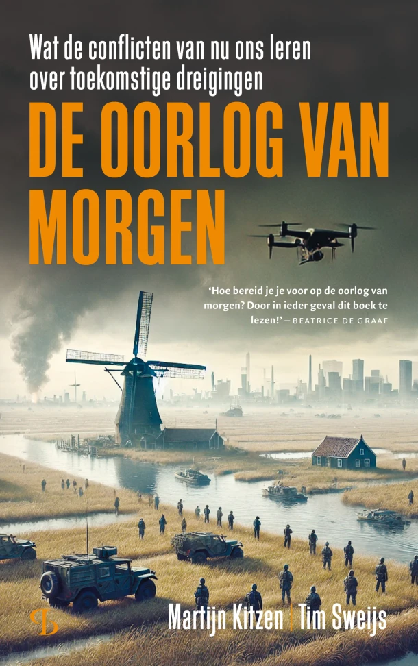 De oorlog van morgen – Martijn Kitzen – boek cover