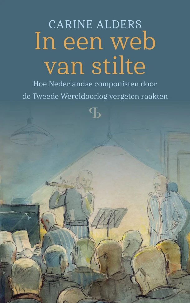 In een web van stilte – Carine Alders – boek cover