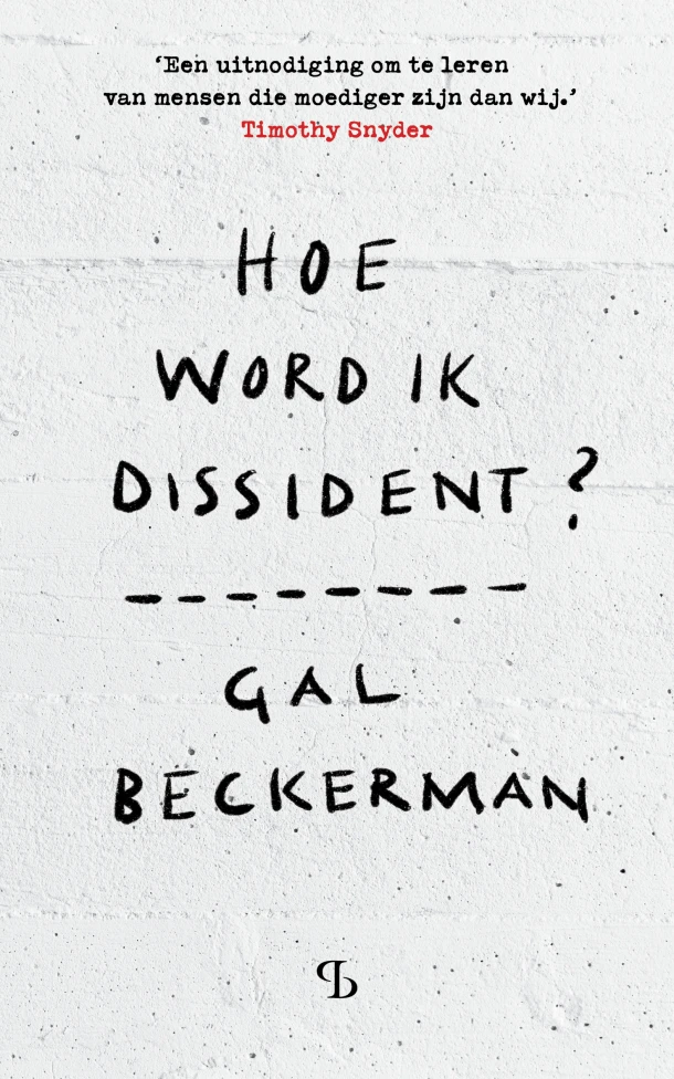 Hoe word ik dissident? – Gal Beckerman – boek cover