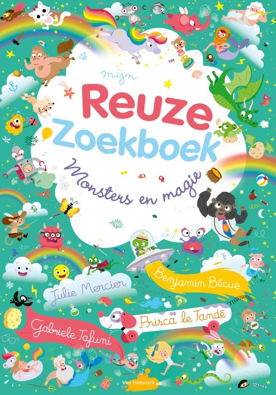 Mijn reuze zoekboek: Monsters en magie – boek cover