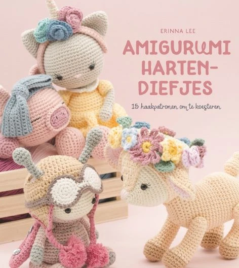 Amigurumi Hartendiefjes – Erinna Lee – boek cover