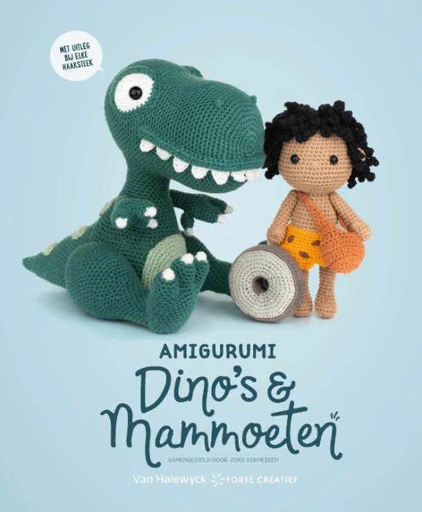 Amigurumi Dino's en Mammoeten – Joke Vermeiren – boek cover
