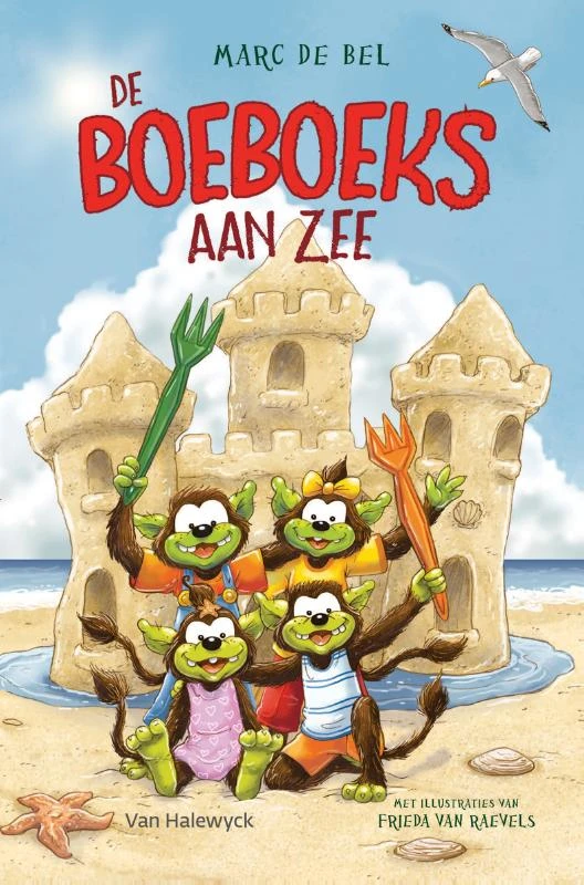 De Boeboeks aan zee – Marc De Bel – boek cover