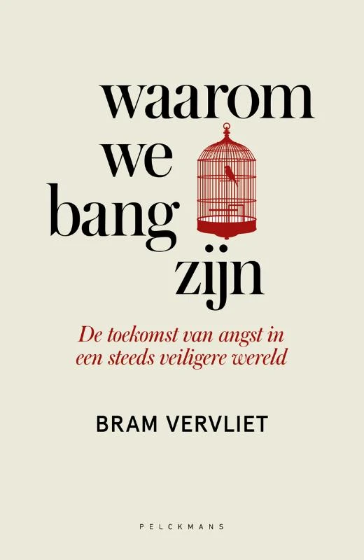 Waarom we bang zijn – Bram Vervliet – boek cover