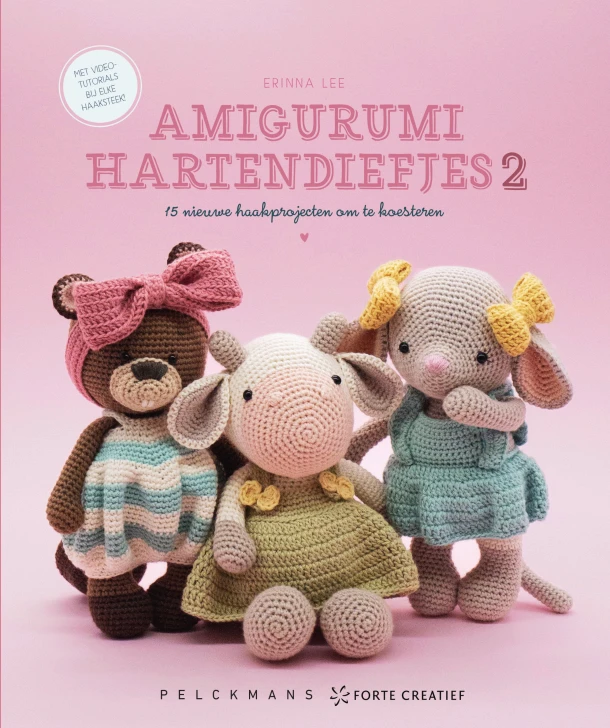 Amigurumi Hartendiefjes 2 – Erinna Lee – boek cover