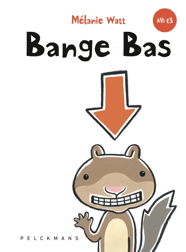 Bange Bas – Mélanie Watt – boek cover