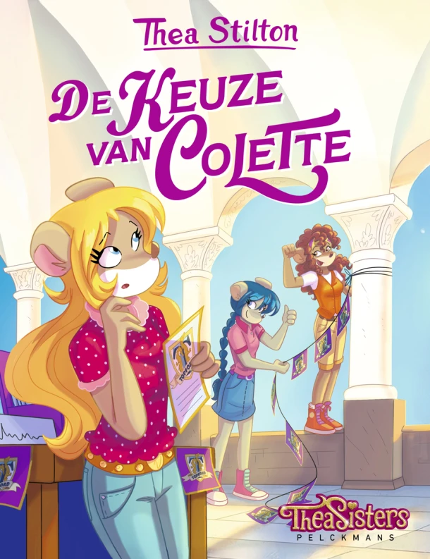 Thea Stilton - De keuze van Colette – Thea Stilton – boek cover
