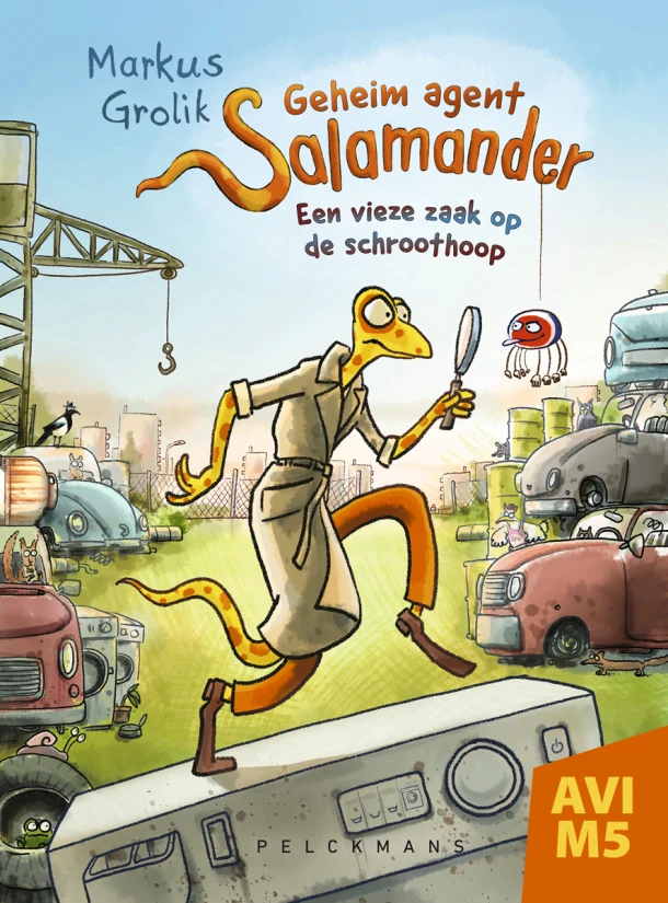 Geheim agent Salamander – Markus Grolik – boek cover