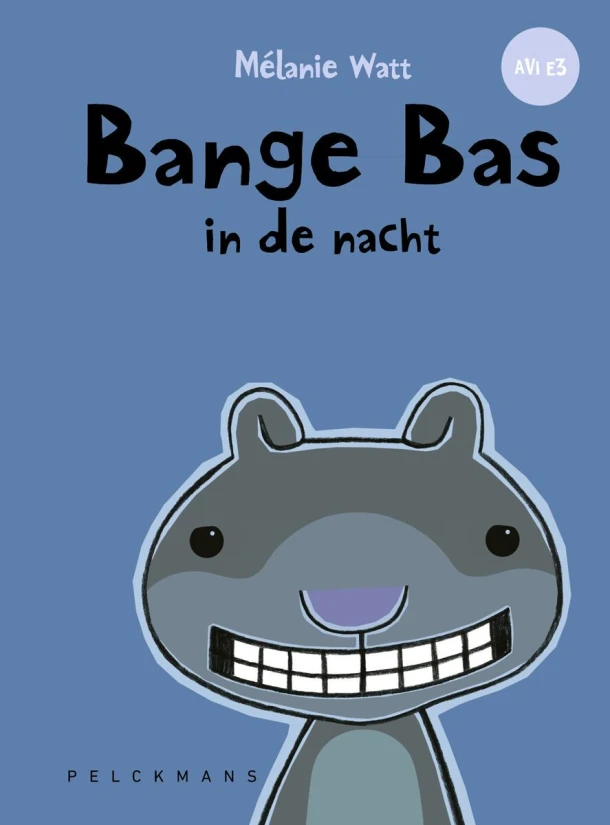 Bange Bas in de nacht – Mélanie Watt – boek cover