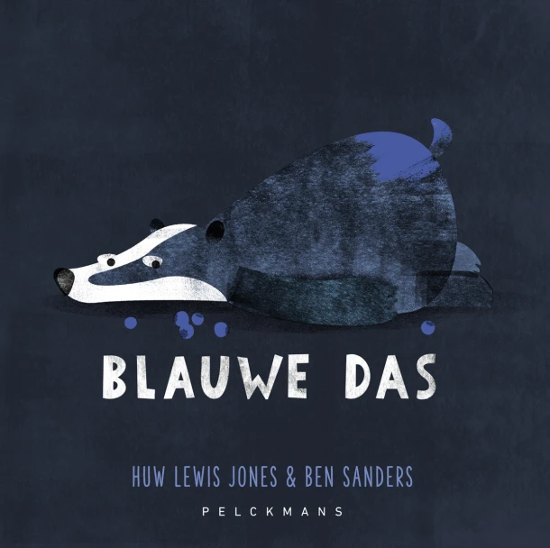 Blauwe Das – Huw Lewis Jones – boek cover