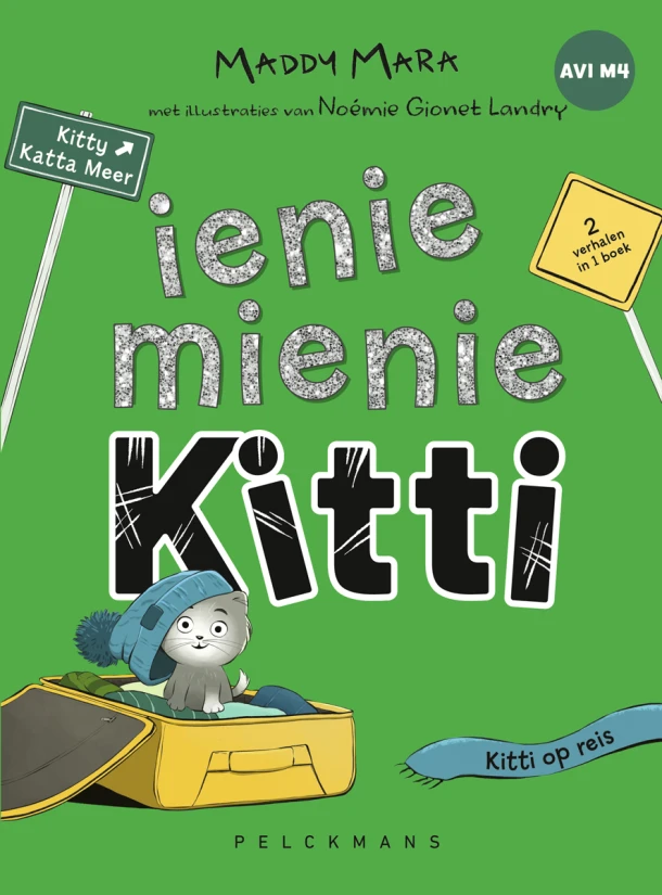 Ienie Mienie Kitti: Kitti op reis – Maddy Mara – boek cover