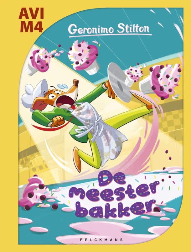 De meesterbakker (AVI M4) – Geronimo Stilton – boek cover