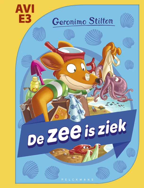 De zee is ziek – Geronimo Stilton – boek cover