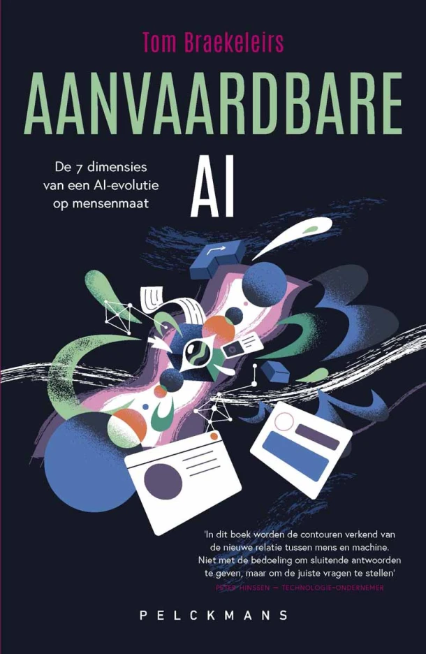 Aanvaardbare AI – Tom Braekeleirs – boek cover