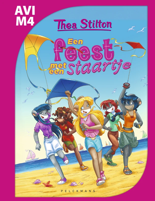 Thea Stilton - Een feest met een staartje M4 – Thea Stilton – boek cover